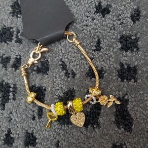 Handmade Custom Pandora Look Alike Charm Bracelet